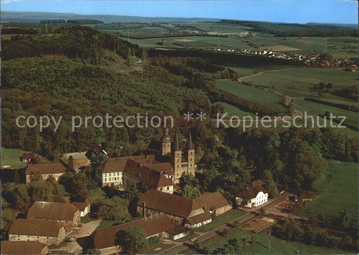 Marienmuenster Ehem Abteikirche Fliegeraufnahme