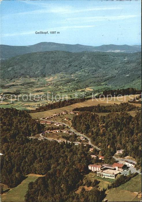 Schoefweg Kur und Sporthotel Sonnenwald Fliegeraufnahme