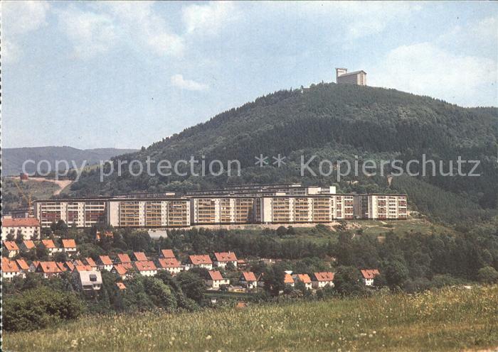 Suhl Thueringer Wald Blick zum VdgB Ringberghaus