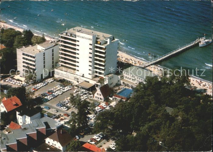 Timmendorfer Strand Hotel Seeschloesschen Fliegeraufnahme