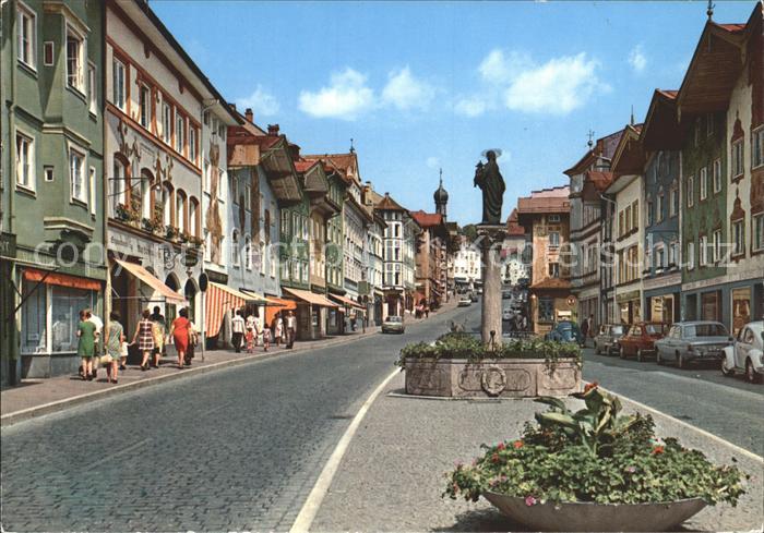 Bad Toelz Marktstrasse Brunnen