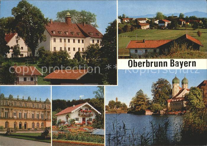 Oberbrunn Pittenhart Familien Erholungsheim Ortsbild Herrenchiemsee Kloster Seeo