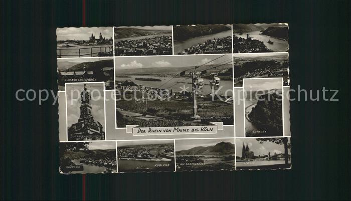 Mainz Rhein Der Rhein von Mainz bis Koeln
