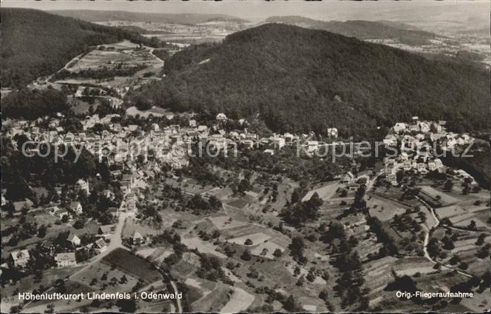 Lindenfels Odenwald Fliegeraufnahme