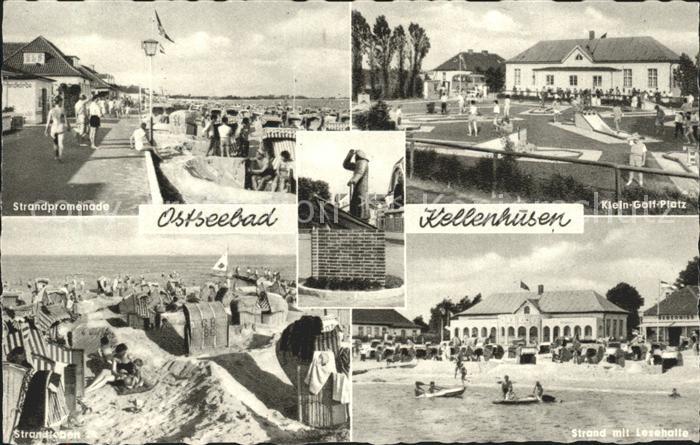 Kellenhusen Ostseebad Minigolf Strand Lesehalle