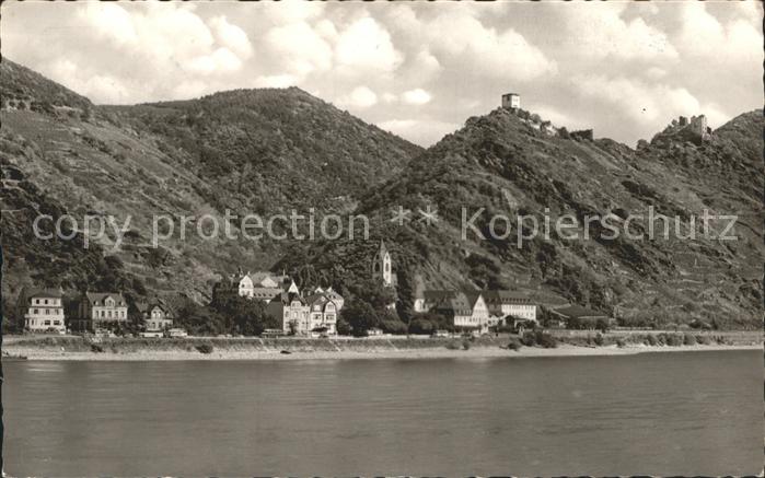 Bornhofen Kamp Rheinpartie mit feindlichen Bruedern
