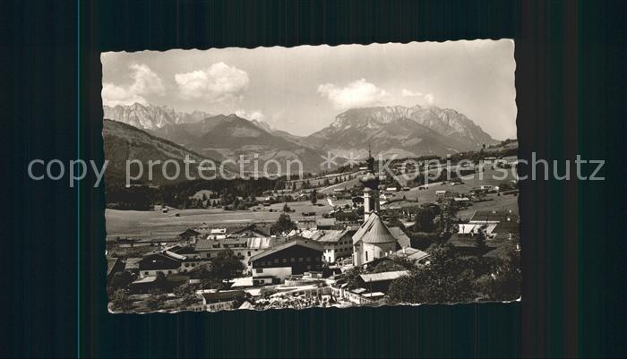 Reit Winkl mit Kaisergebirge