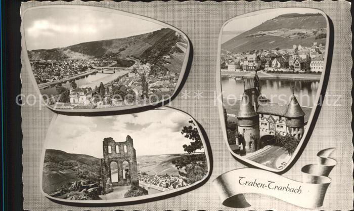 Traben-Trarbach Metzgerei Gasthaus Pension Max Hauth Burg Ruine