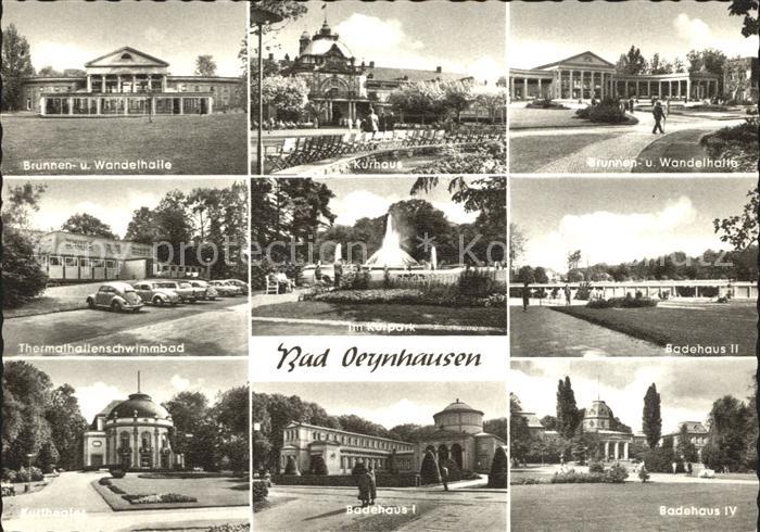 Bad Oeynhausen Wandelhalle Badehaeuser Kurhaus
