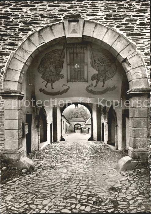 Attendorn Burg Schnellenberg Torbogen