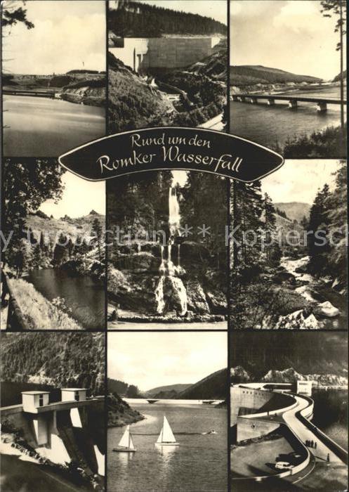 Okertalsperre Rund um den Romker Wasserfall