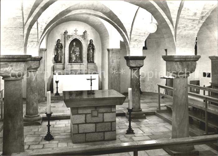 MoeNCHENGLADBACH NRW Muenster Basilika Krypta