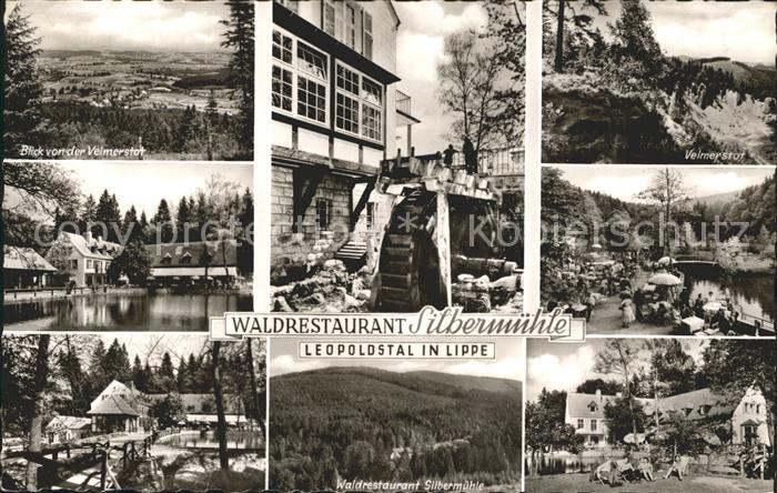 Meiningen Thueringen Waldrestaurant Silbermuehle Leopoldstal