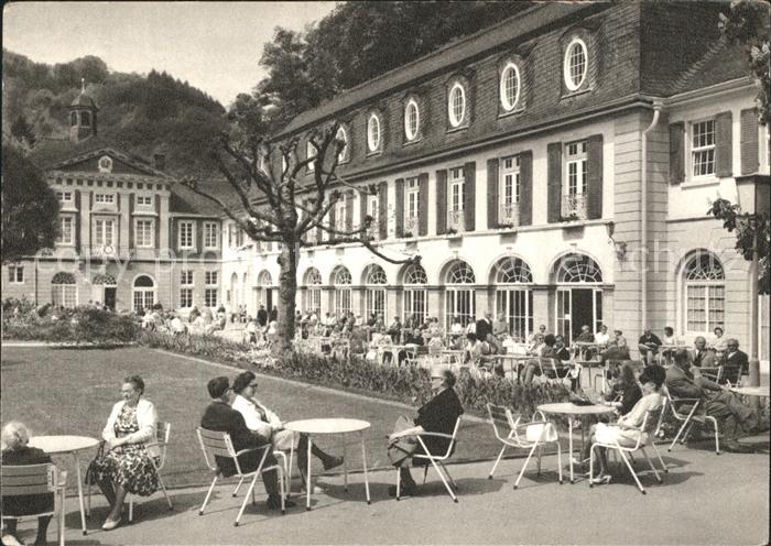 Bad Bertrich Kurgarten Cafeterrasse