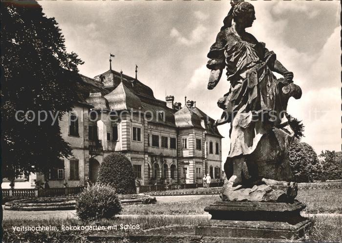Veitshoechheim Roskokogarten mit Schloss