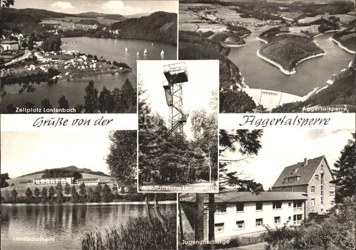 Aggertalsperre Camping Aussichtsturm Jugendherberge