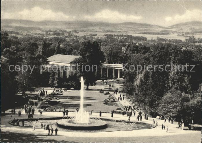 Bad Oeynhausen Wasserspiele und Wandelhalle