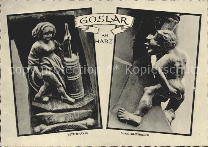 GOSLAR Harz Niedersachsen Butterhanne Dukatenmaennchen