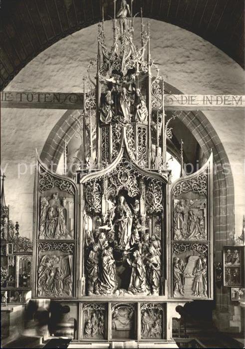 Creglingen Marienaltar