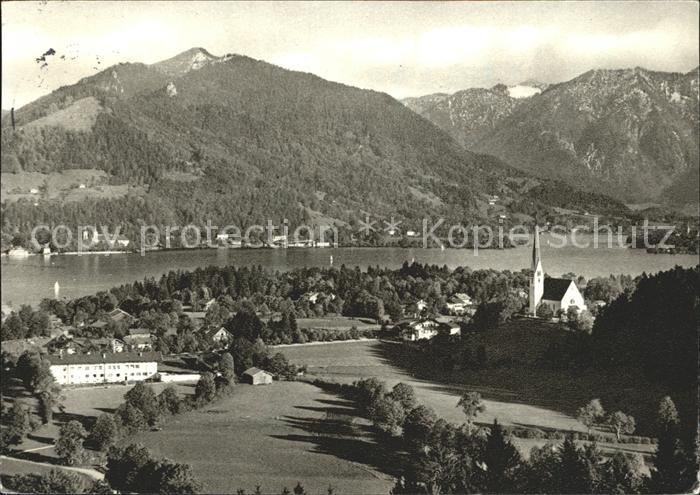 Bad Wiessee am Tegernsee mit Bodenschneid