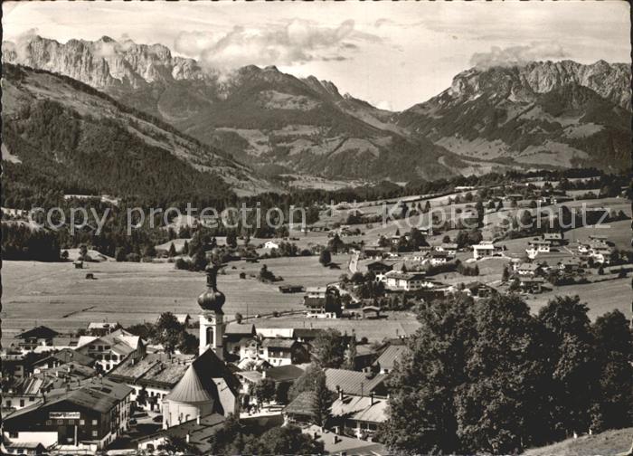 Reit Winkl mit Kaisergebirge