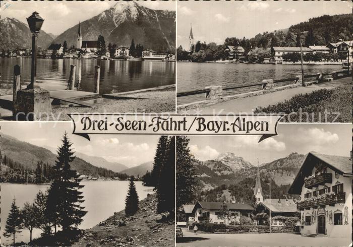 Bad Toelz Drei-Seen-Fahrt Rottach Egern Schliersee Spitzingsee Bayrischzell