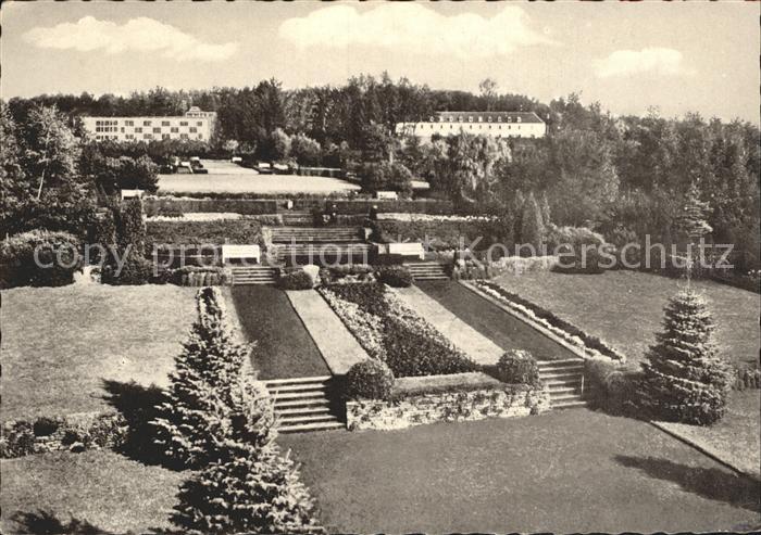 Bad Meinberg Berggarten mit Kurheim