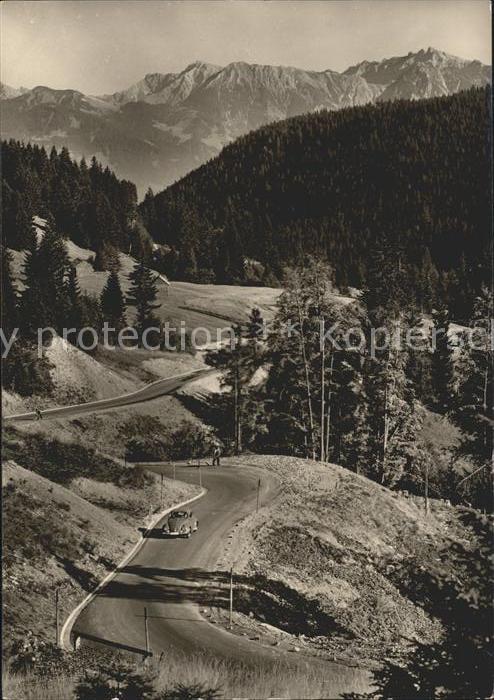 Balderschwang Berggasthof Hubertus Strassenpartie