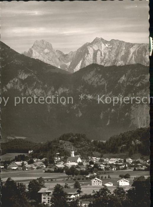 Oberaudorf mit Wildem Kaiser