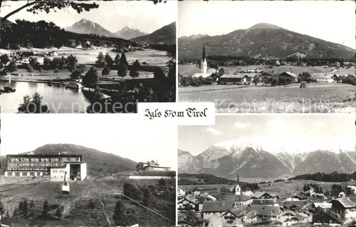 Igls Tirol See Ortsansichten Seilbahnstation