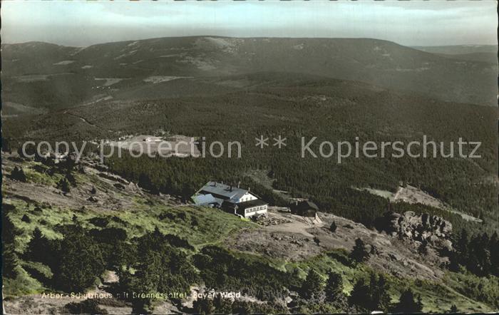 Arberschutzhaus mit Brennessattel