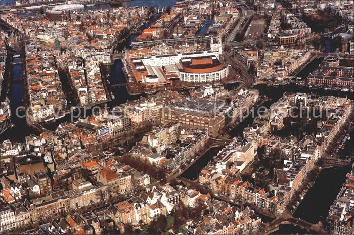 Amsterdam Niederlande Centrum Fliegeraufnahme