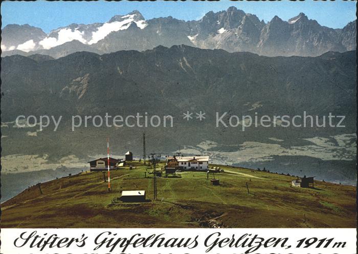 Gerlitzen Stifters Gipfelhaus mit Julische Alpen