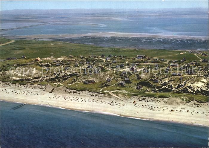 Rantum Sylt Fliegeraufnahme