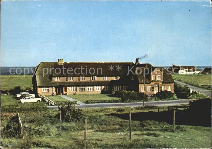 Rantum Sylt Gasthaus Pension Boysen