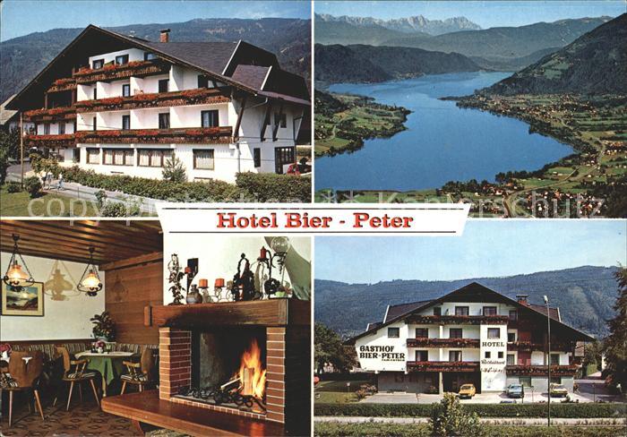 Bodensdorf Steindorf Hotel Bier Peter Gaststube Seepanorama