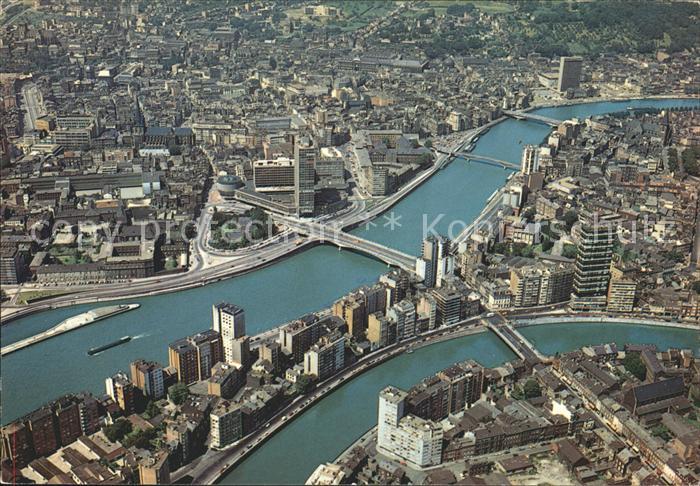 Liege Luettich Fliegeraufnahme