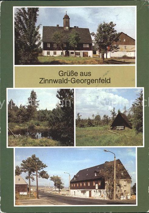 Zinnwald-Georgenfeld Denkmal Huthaus Georgenfelder Hochmoor HO Gaststaette Grenz