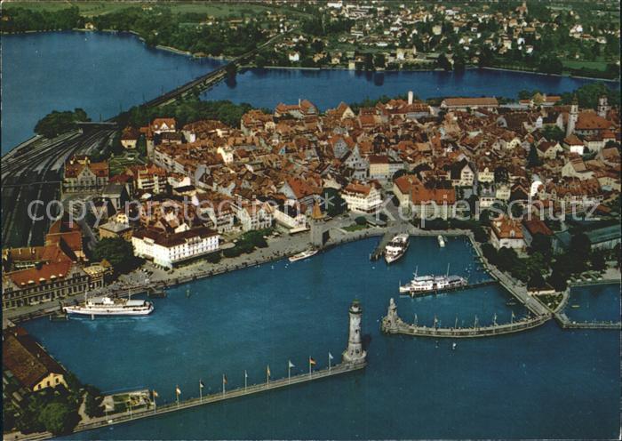Lindau Bodensee Fliegeraufnahme
