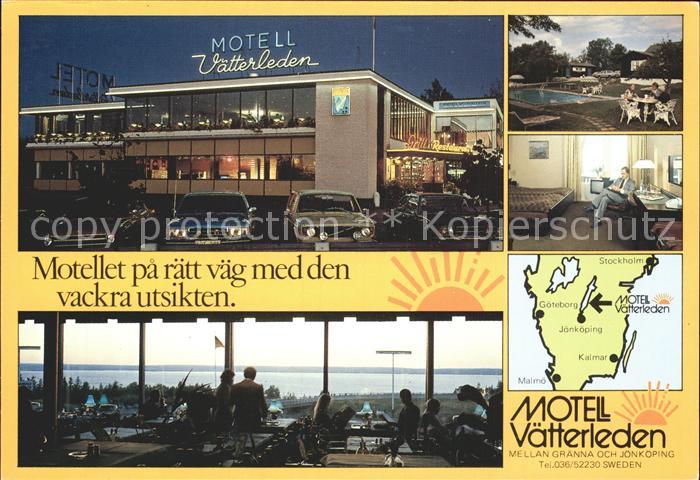 Joenkoeping Motell Vaetterleden Motellet pa raett vaeg med den vackra utsikten