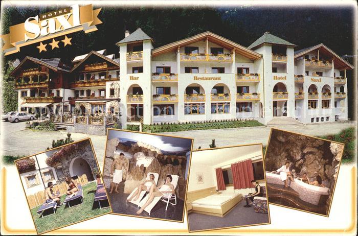 Freienfeld Hotel Saxl Liegewiese Sauna Zimmer Wellness