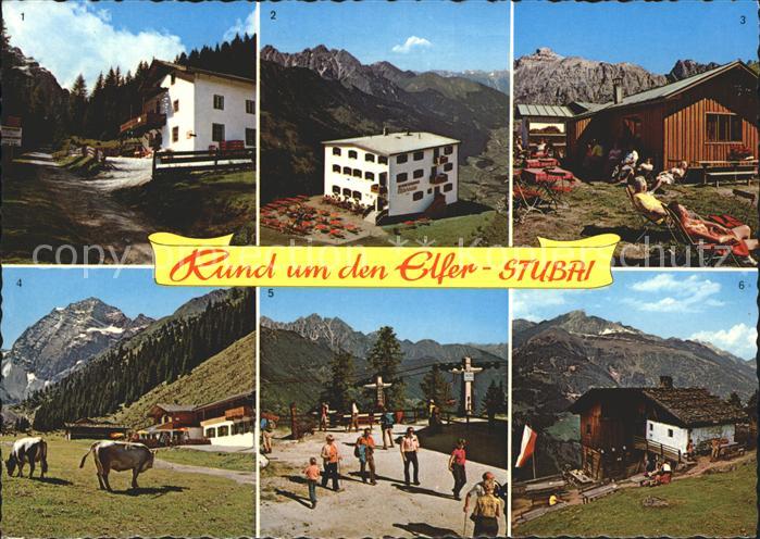 Stubaital Herzeben Elferhuette Liftstueberl Pinnisalm Bergstation Elferlift Aute