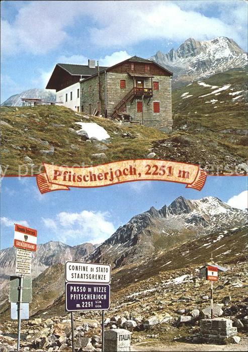 Pfitscherjoch mit Pfitscherjochhuette