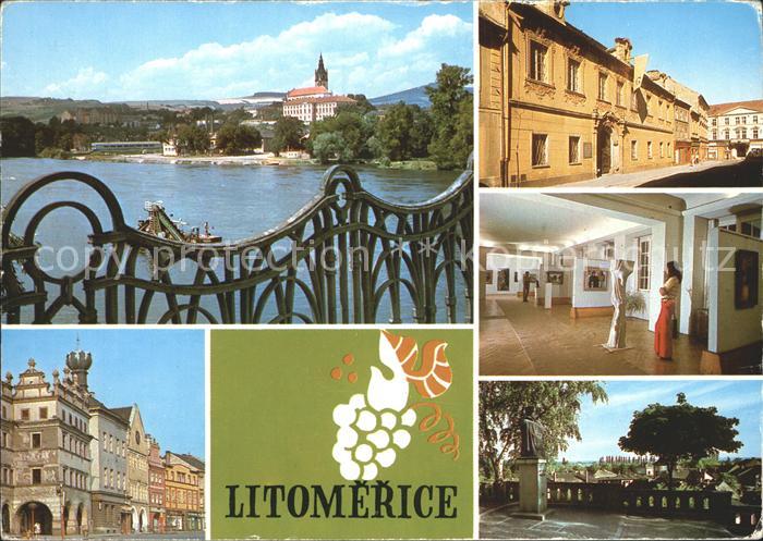 Litomerice Leitmeritz Nordboehmen Mestska panmatkova rezervace Galerie Strassenp