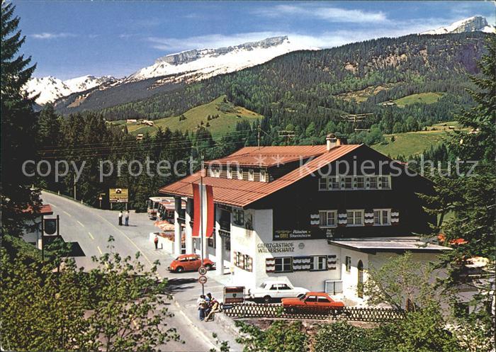 Kleinwalsertal Vorarlberg Grenzgasthof Walserschanz