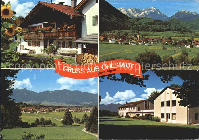 Ohlstadt Panorama Oberbayr Bauernhaus Kuranstalt LVA Unterfranken