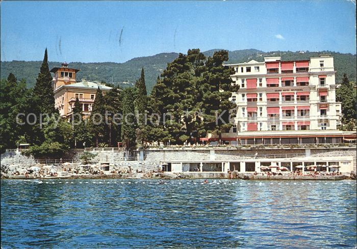Opatija Abbazia Grand Hotel Belvedere
