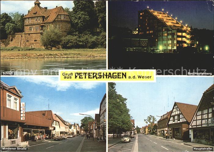 Petershagen Weser Schloss Bad Hopfenburg Mindener Str Hauptstr
