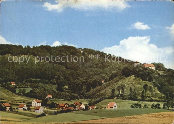 Paschenburg Deckbergen und Schaumburg im Wesergebirge