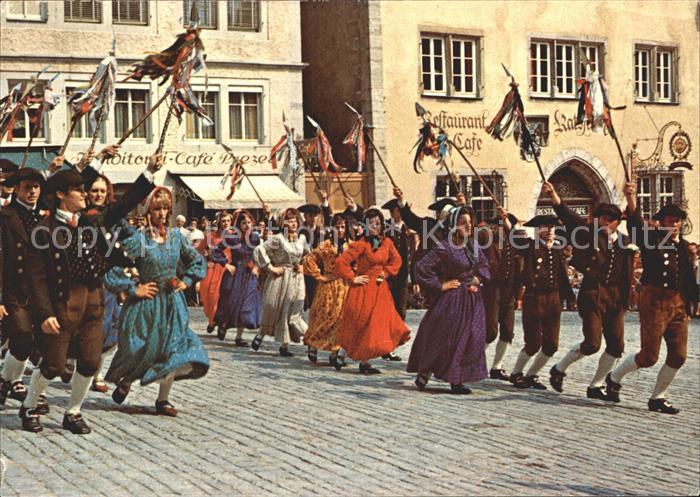 Rothenburg Tauber Historische Festspiele Schaefertanz